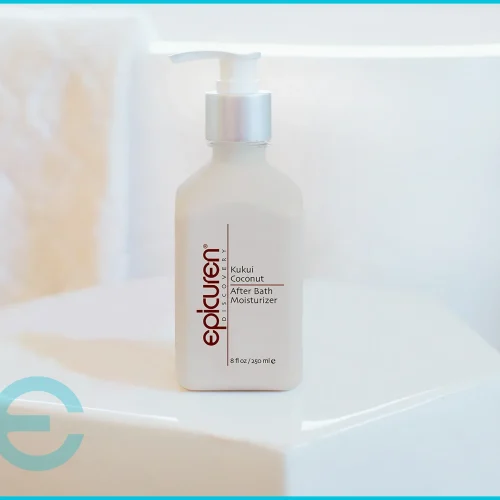 Alternative view of Epicuren Discovery Kukui Coconut After Bath Moisturizer